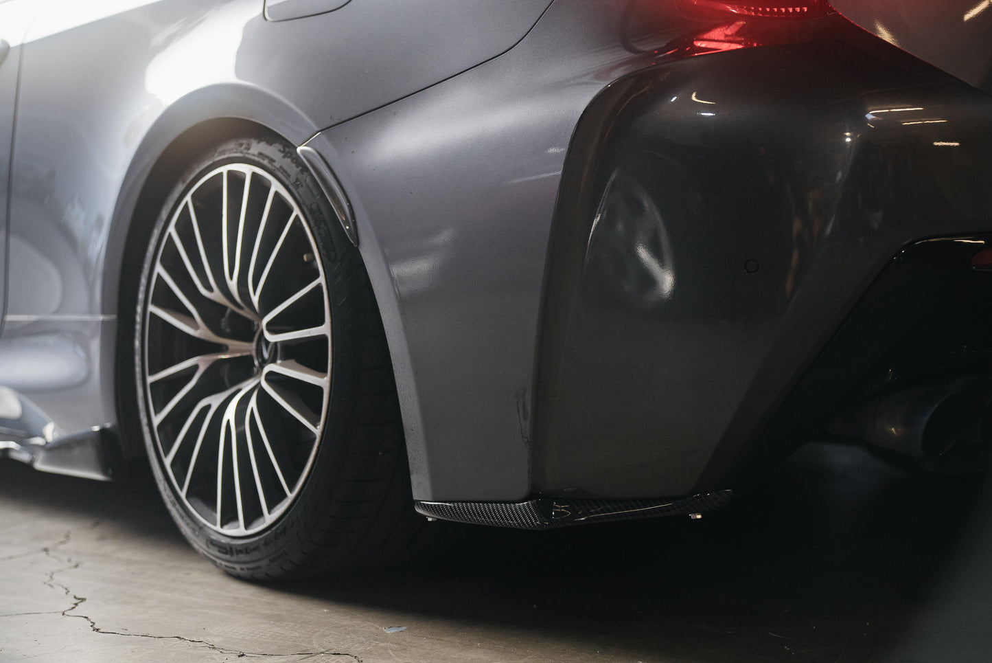 Origin Stryfe | Carbon Fiber Rear Spats - Lexus RC-F 2015+