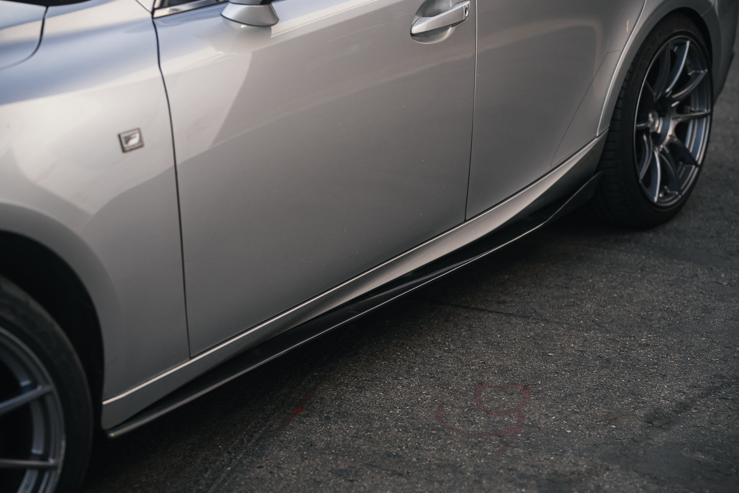 Origin Stryfe | Carbon Fiber Side Skirt - Lexus IS F-Sport 2014-18