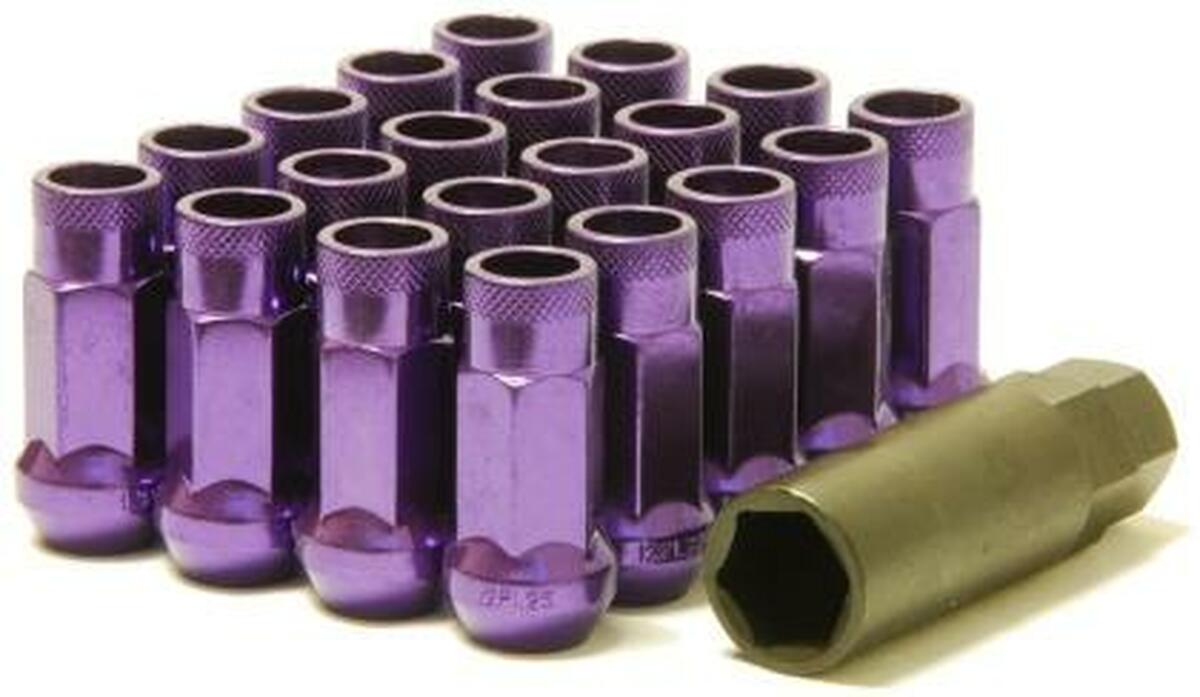 Muteki Open End Lug Nuts - Purple 12x1.50