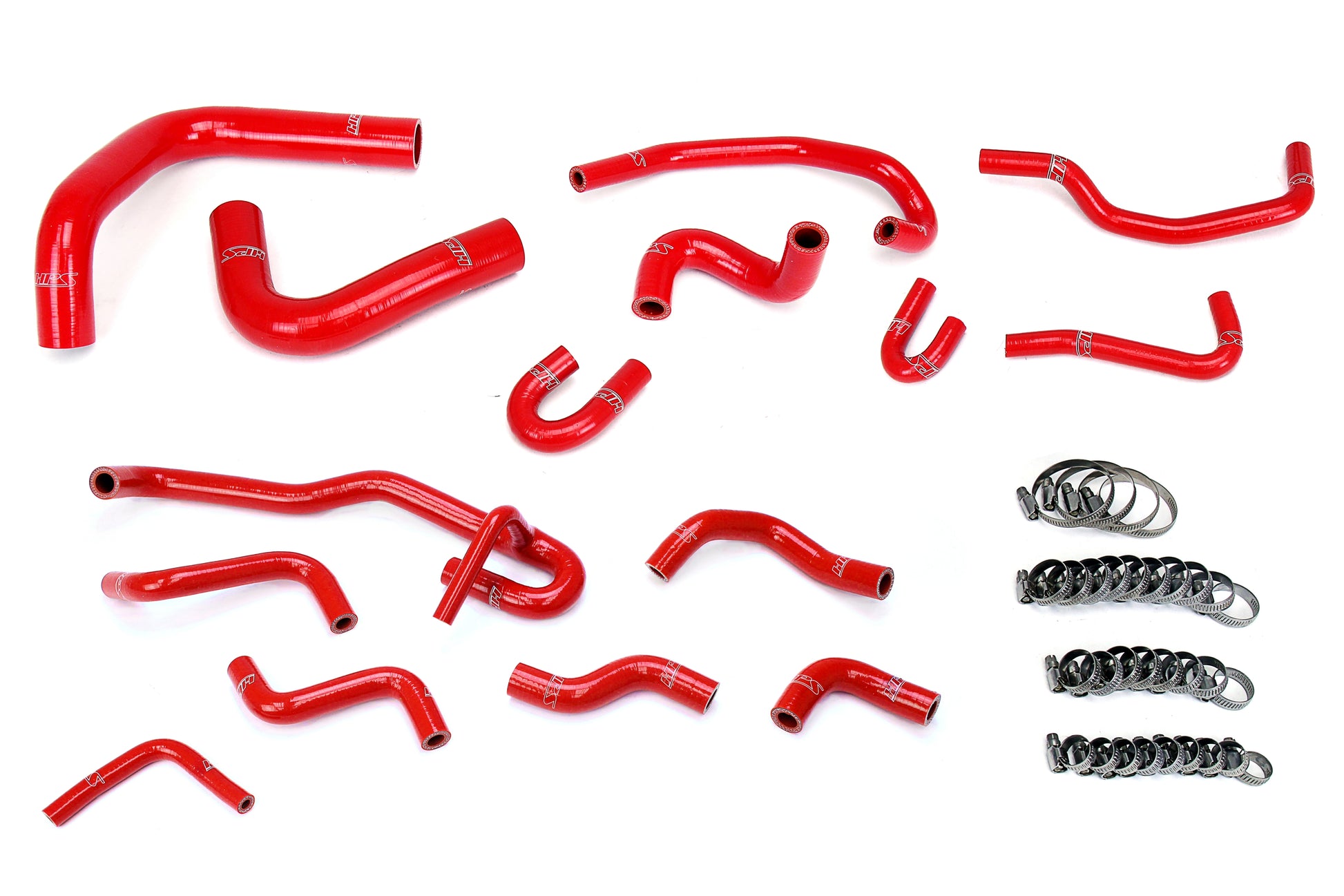 HPS Silicone Radiator and heater hoses 1990-1991 Toyota 4Runner 3.0L V6 with Rear Heater Left Hand Drive