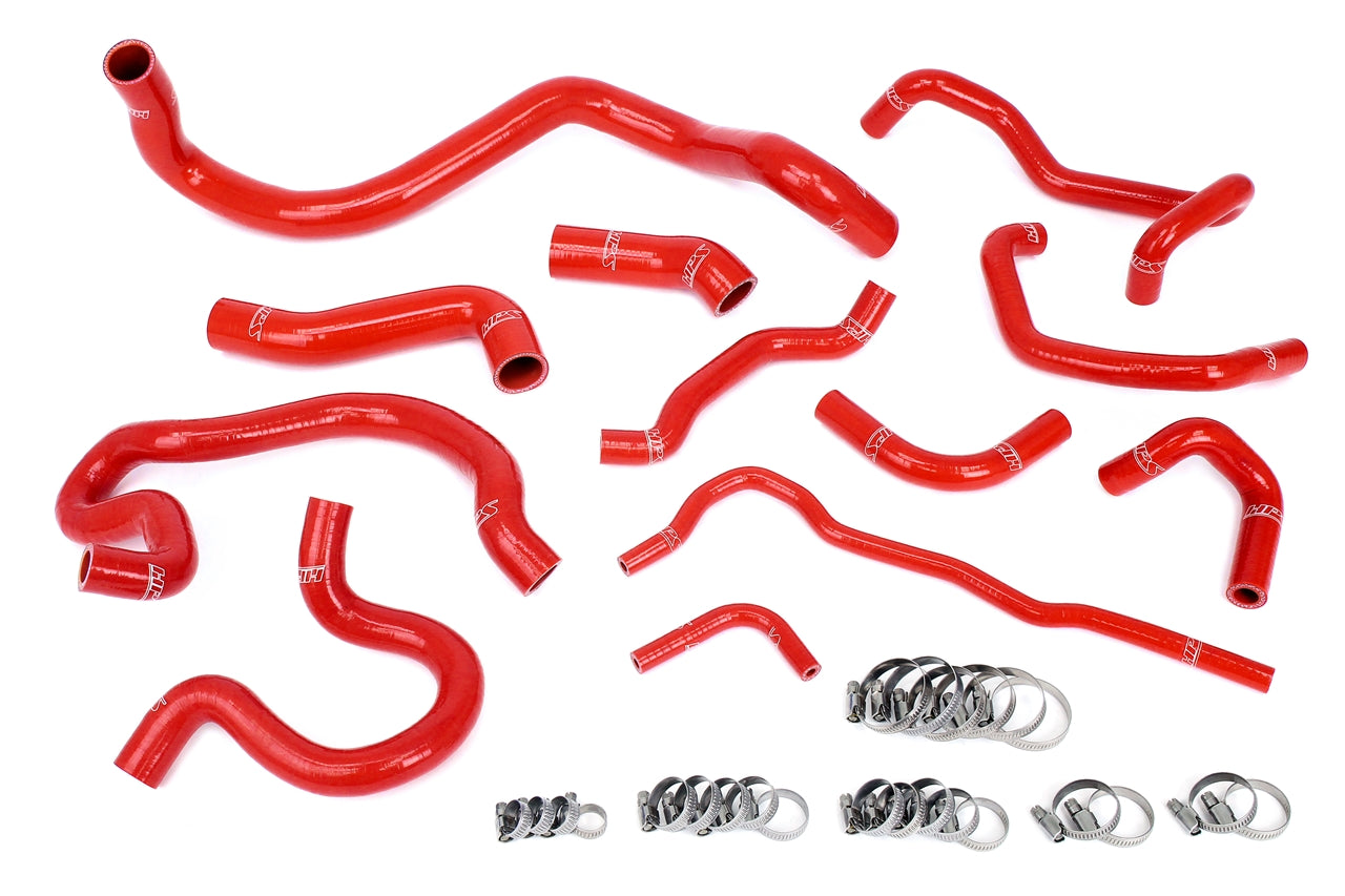 HPS Silicone Radiator and heater hoses Volkswagen 1999-2006 Golf GTI 1.8T Turbo Manual Trans