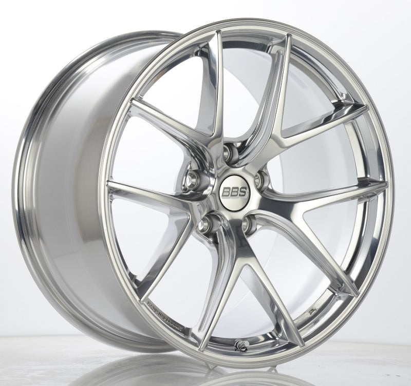 BBS CI-R 19x9 5x120 ET44 Ceramic Polished Rim Protector Wheel -82mm PFS/Clip Required
