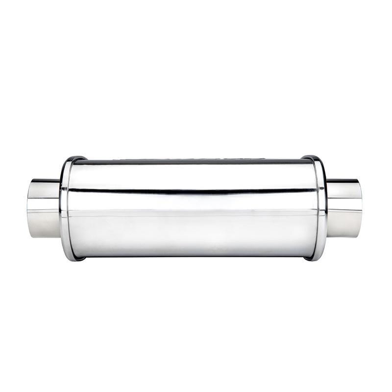 DC Sports Exhaust DC Sports Universal Oval Muffler 2.5" Inlet 2.5" Outlet