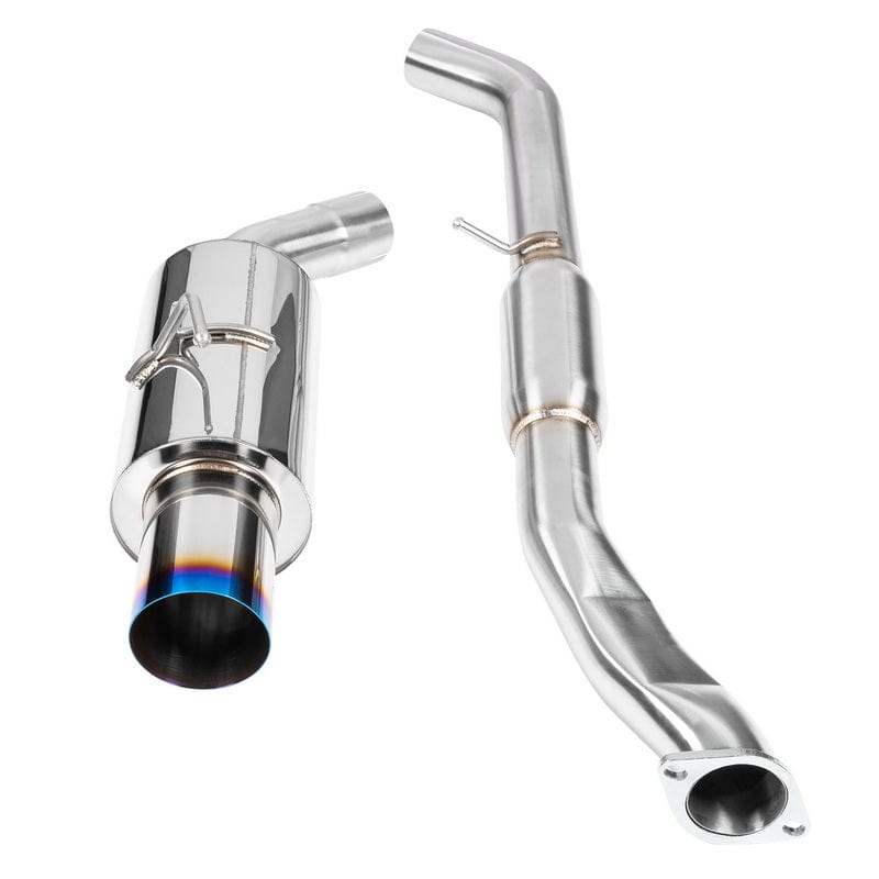 DC Sports Exhaust Burnt DC Sports Single Canister Exhaust (09-21 Nissan 370Z)