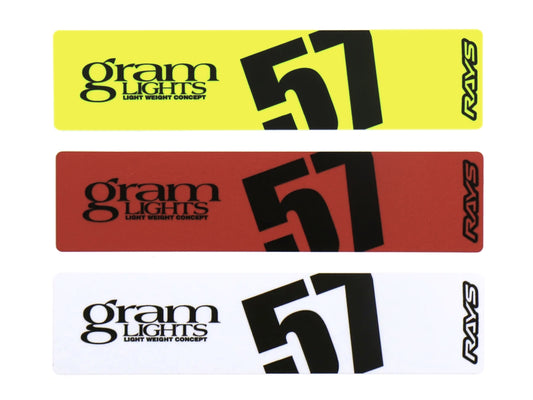 Gram Lights 57DR/57CR Spoke Sticker - Pair