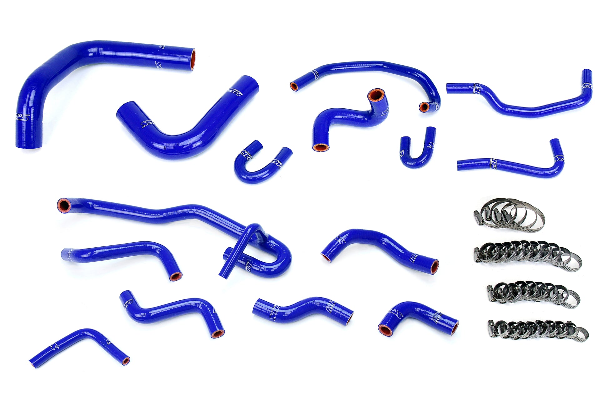 HPS Silicone Radiator and heater hoses 1990-1991 Toyota 4Runner 3.0L V6 with Rear Heater Left Hand Drive